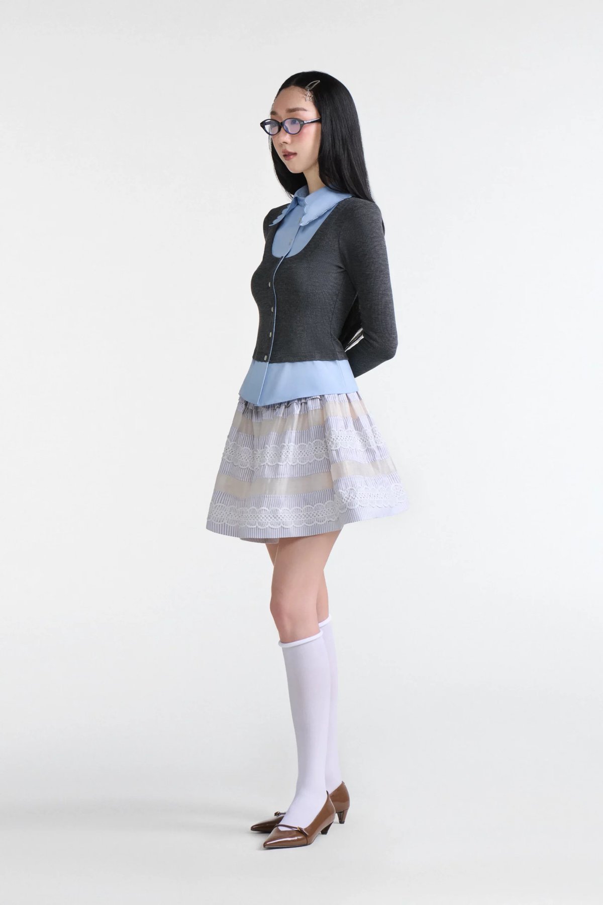 DEAR JOSÉ MERCURY Long-Sleeve Knit Top