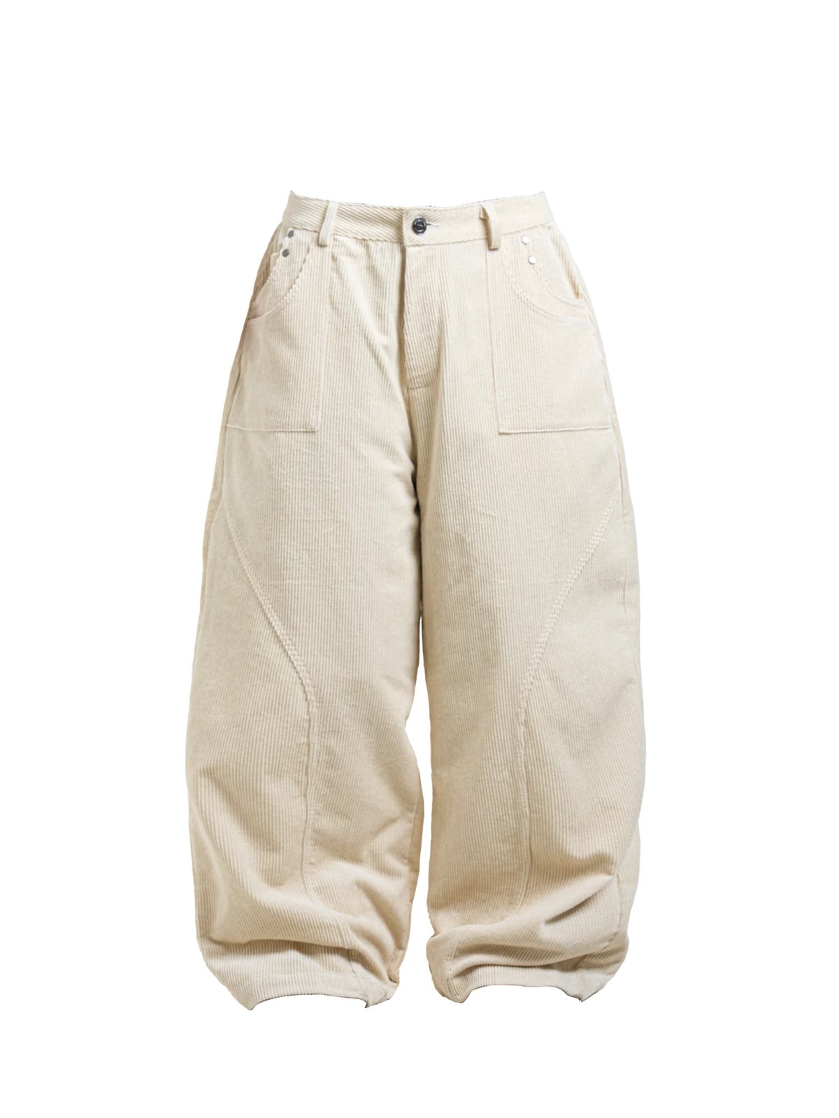 HADES Sepia Serenity Corduroy Wide Leg Pants - Tan