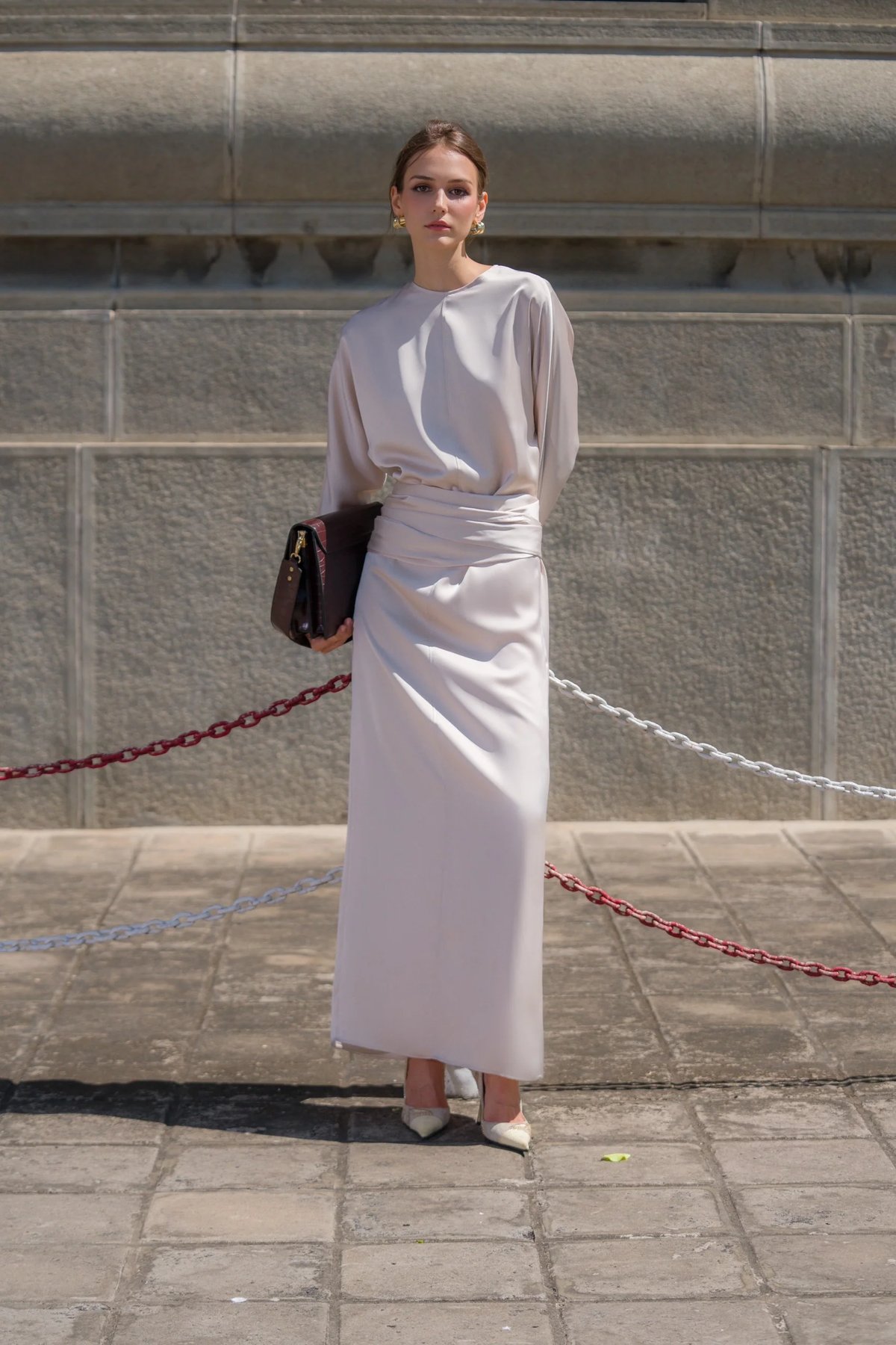 KISSERINE GEMMA Silk Dress