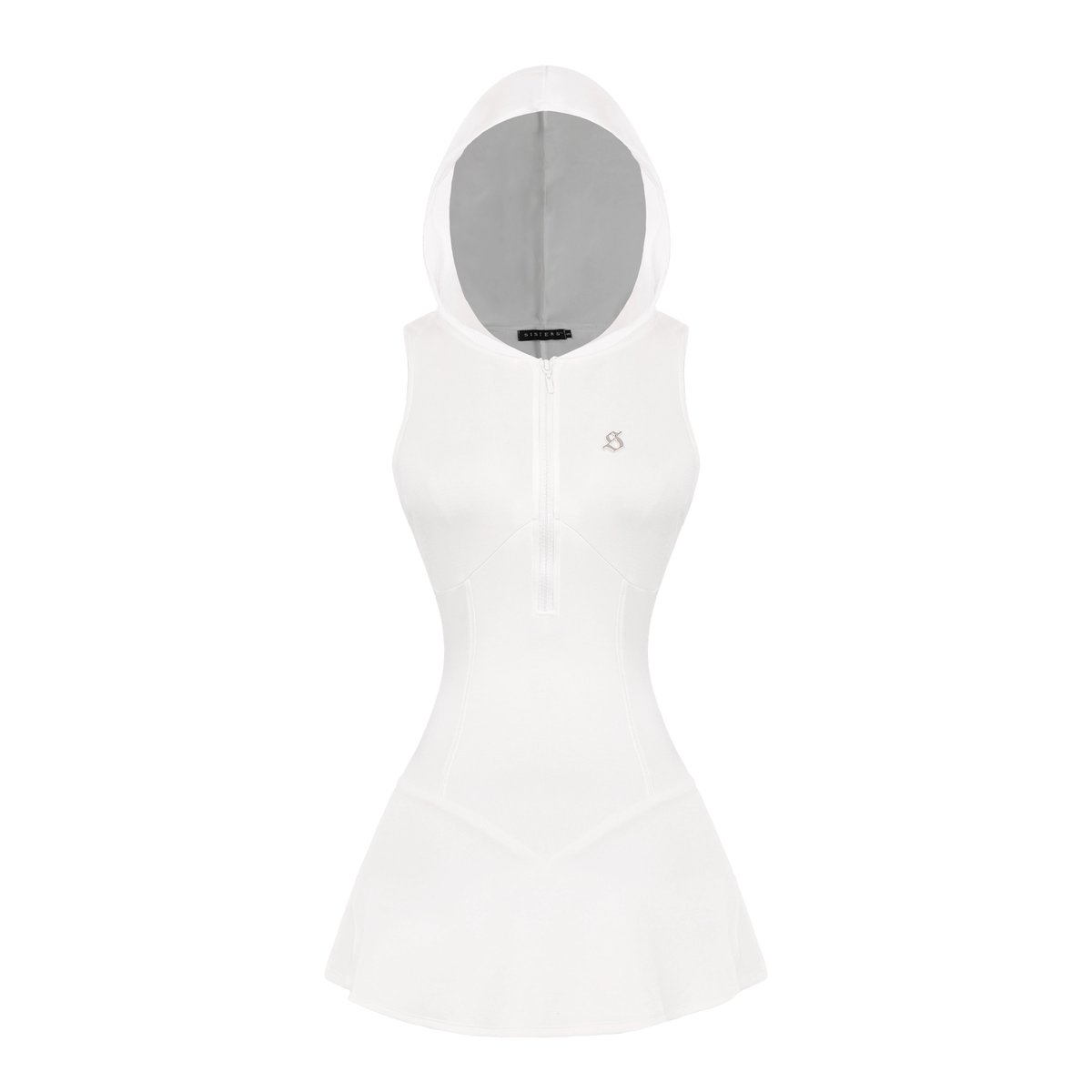 SISTERS Soobin Sleeveless Hooded Sporty Dress