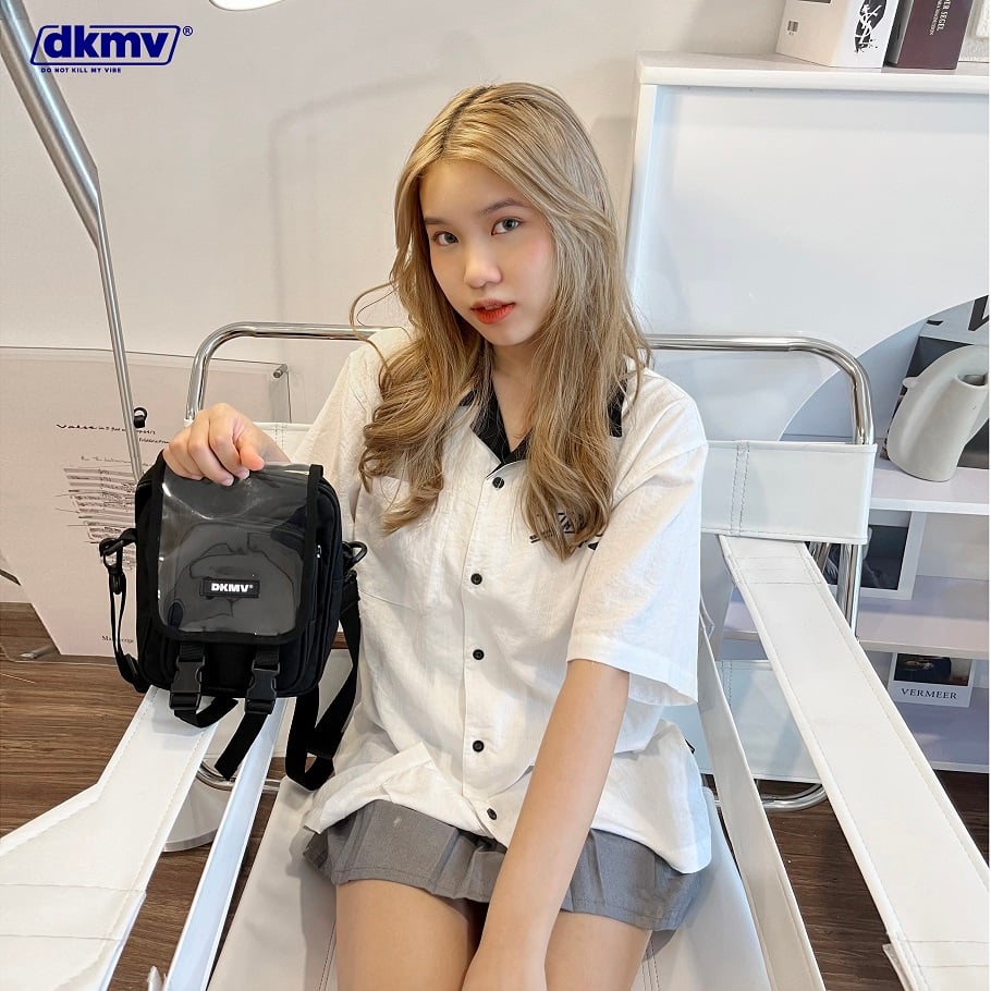 DKMV Plastic Bag 帆布迷你斜背包