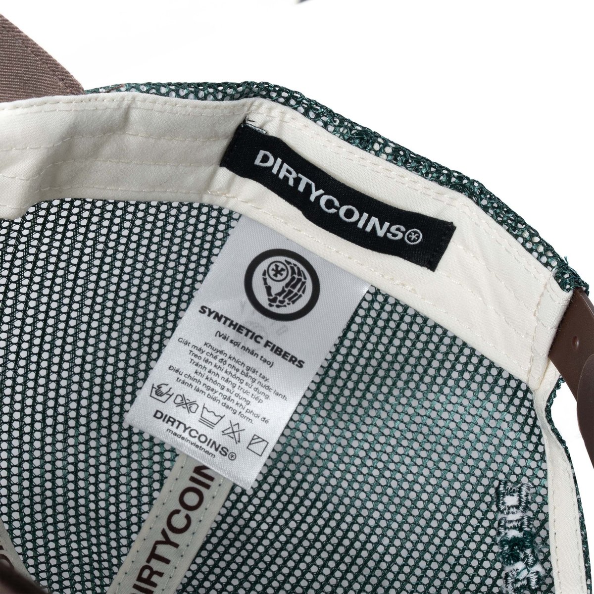DIRTYCOINS DCxRS Tongue Embroidery Mesh Cap