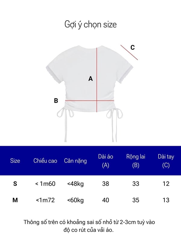 DKMV Mabel Baby Tee White Embroidered Graphic Crop Top