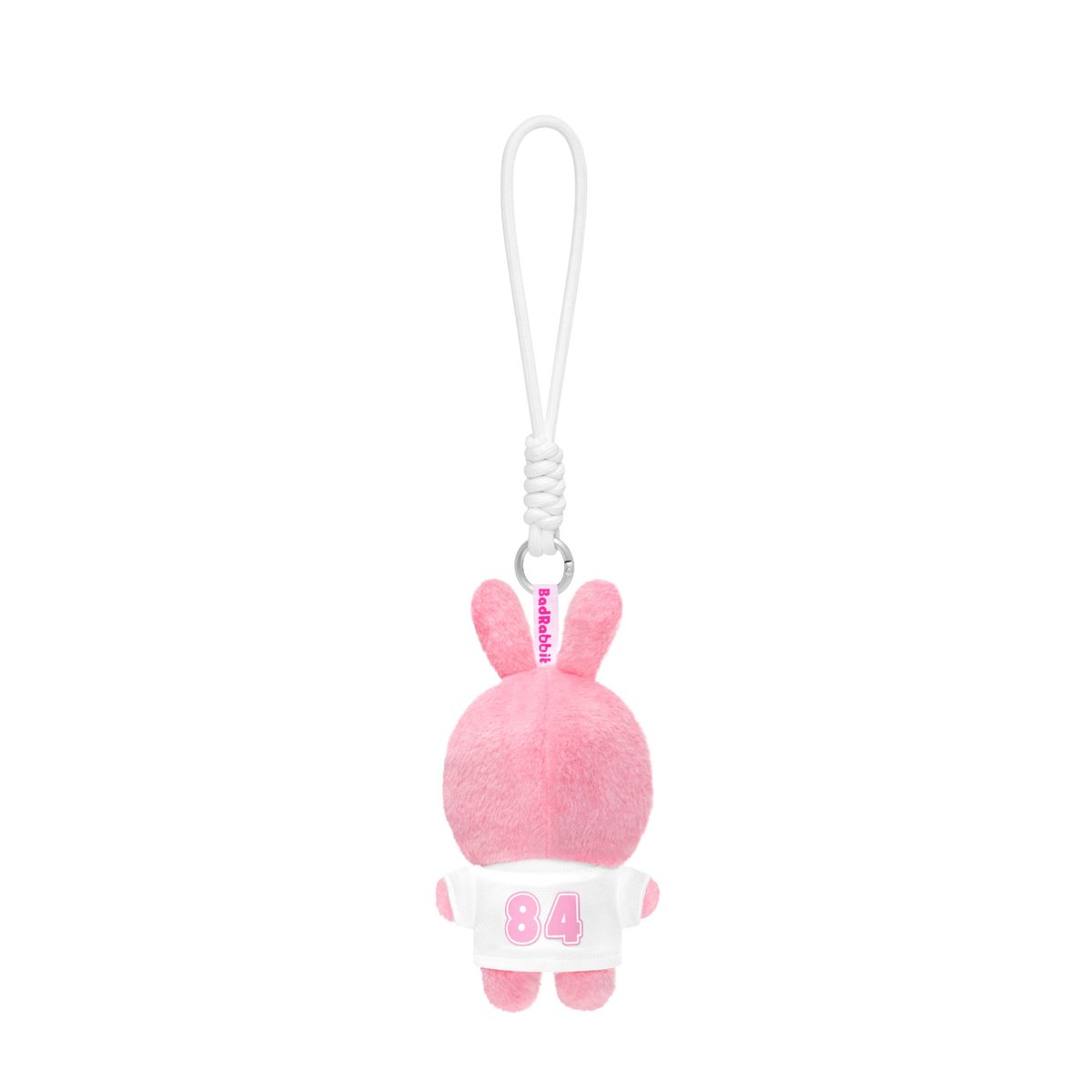 BAD RABBIT Winter Rabbit Pin/Keychain - Pink