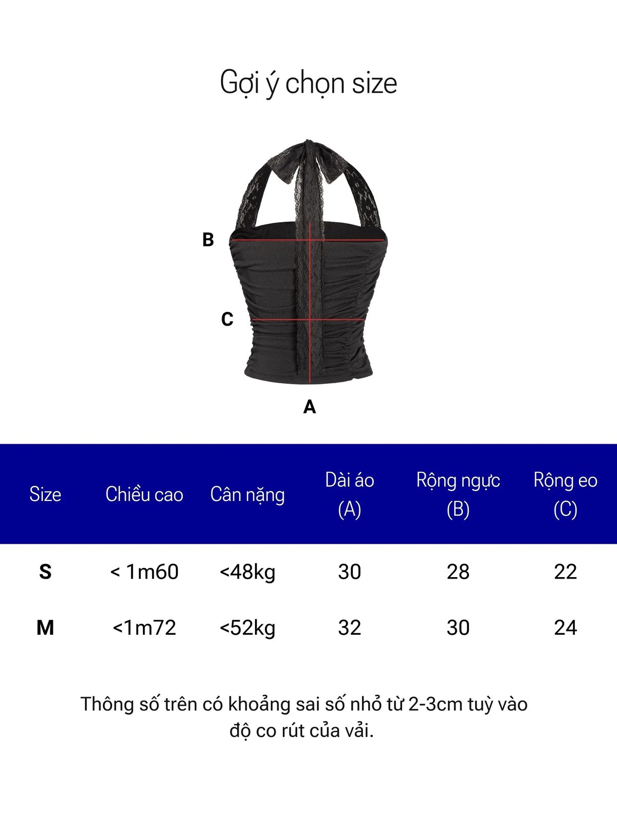 DKMV Tahlia Halter Top 綁帶蕾絲荷葉邊上衣