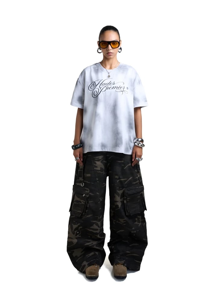 HADES Ash Cloud 雲霧感扎染 T-Shirt