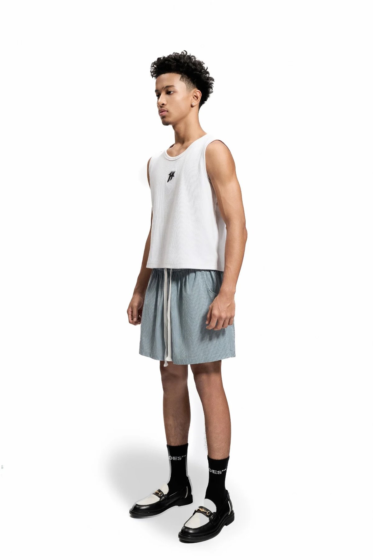 HADES Standard Striped Shorts 條紋抽繩短褲