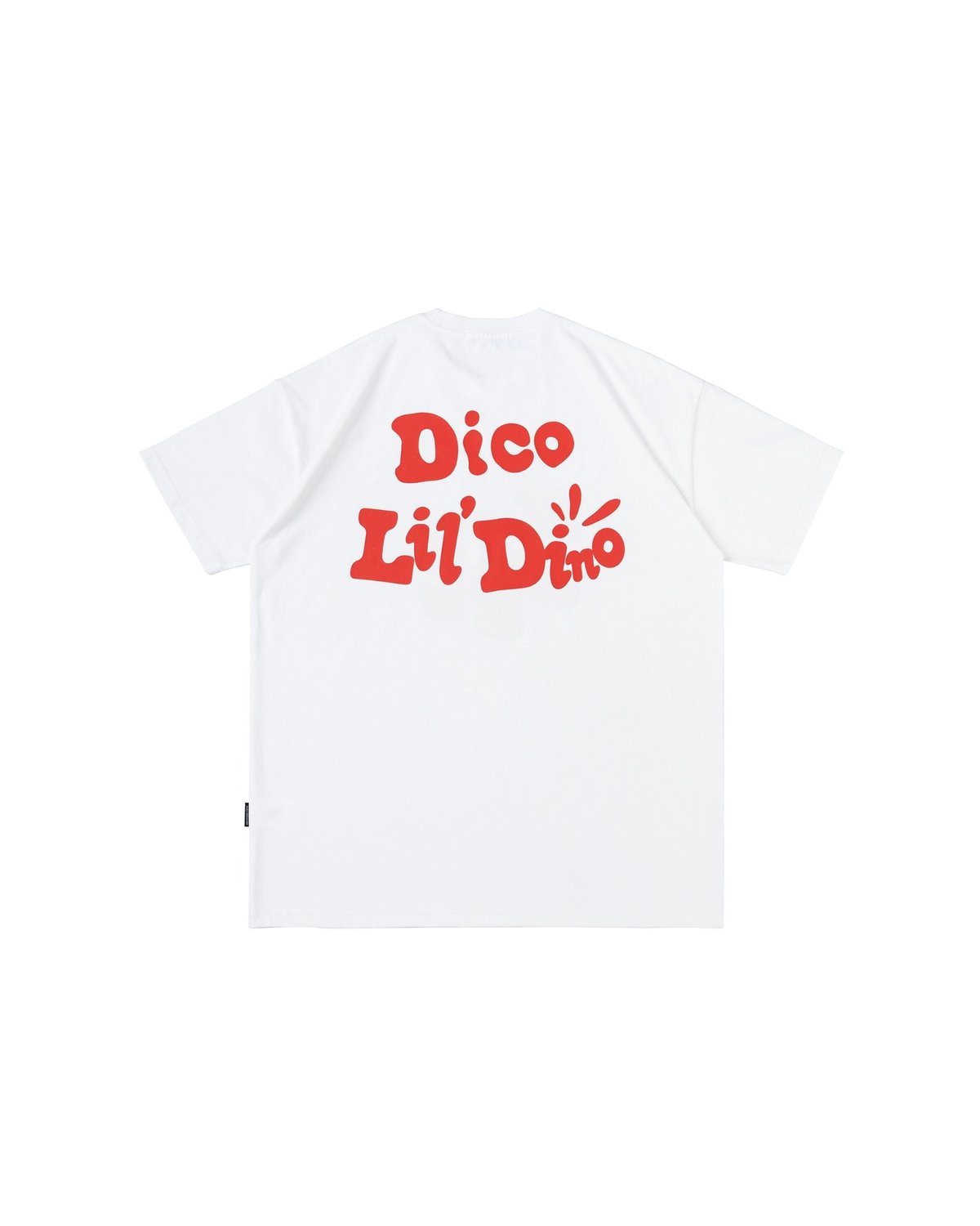 DIRTYCOINS Dico Lil Dino 紅色圖案 T-shirt
