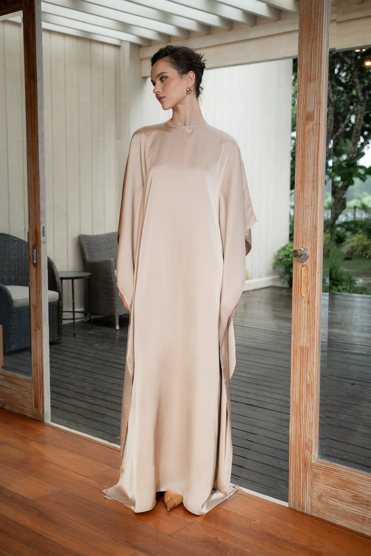 KISSERINE AMANDA Silk Dress