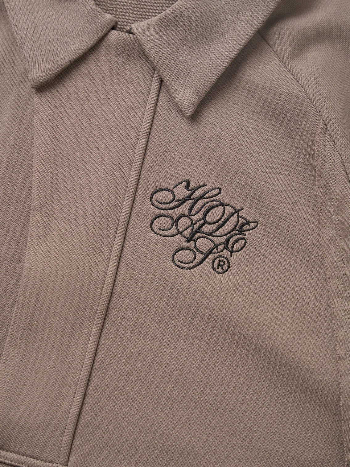 HADES Splice Polo Shirt - Brown