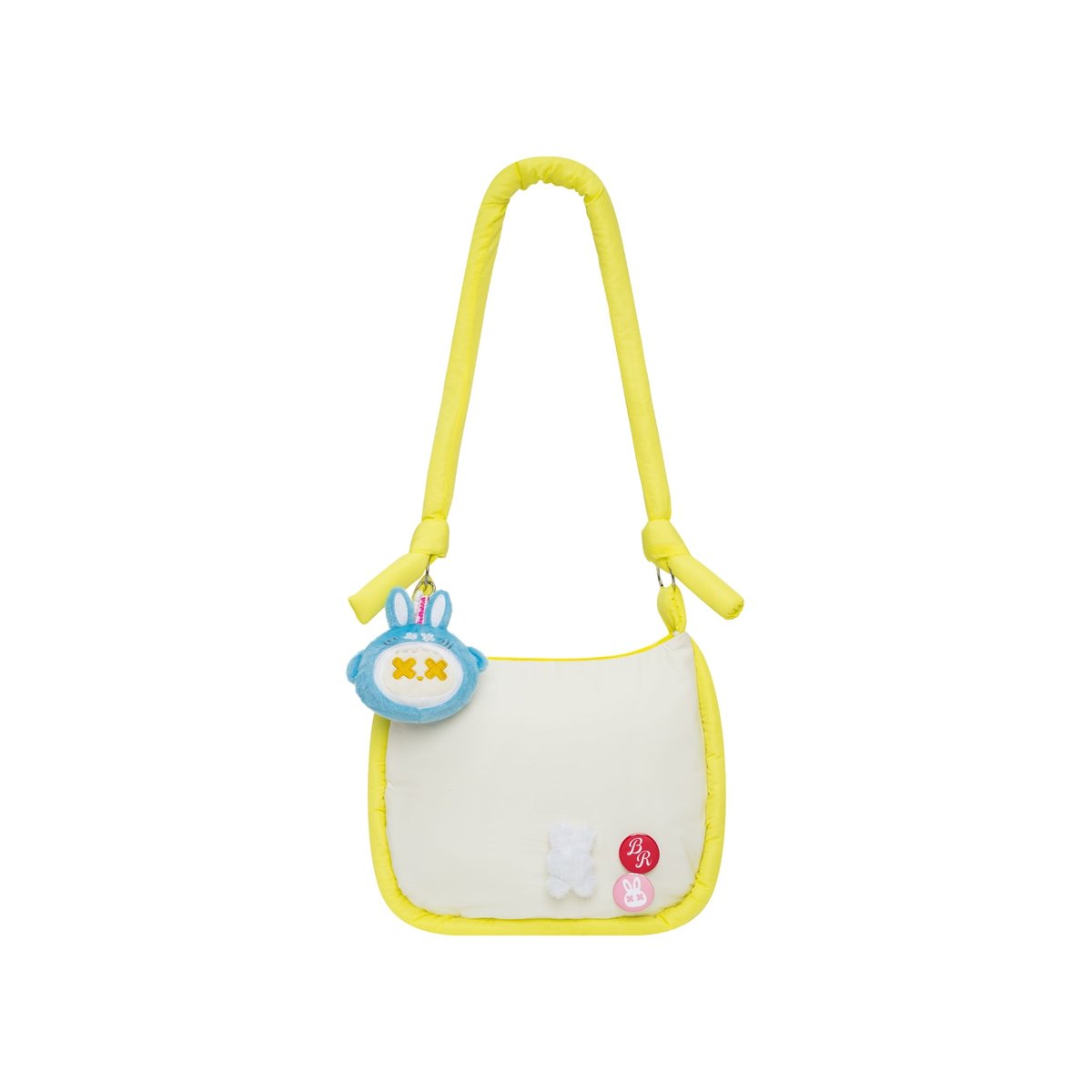 BAD RABBIT Sunny Rabbit Regular Quilted Shoulder Bag - Cream