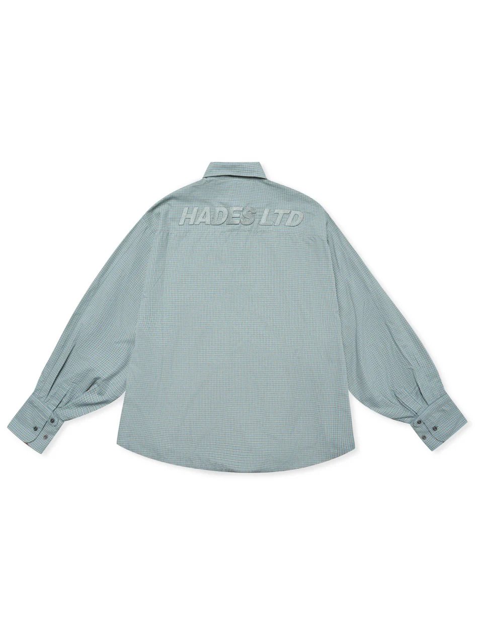 HADES Threadline Striped Long Sleeve Shirt - Blue