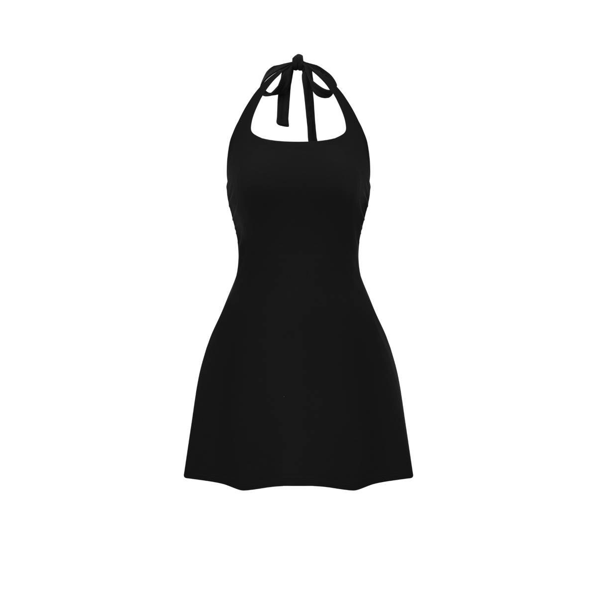 DOTTIE Macie Bow Tie Halter Dress