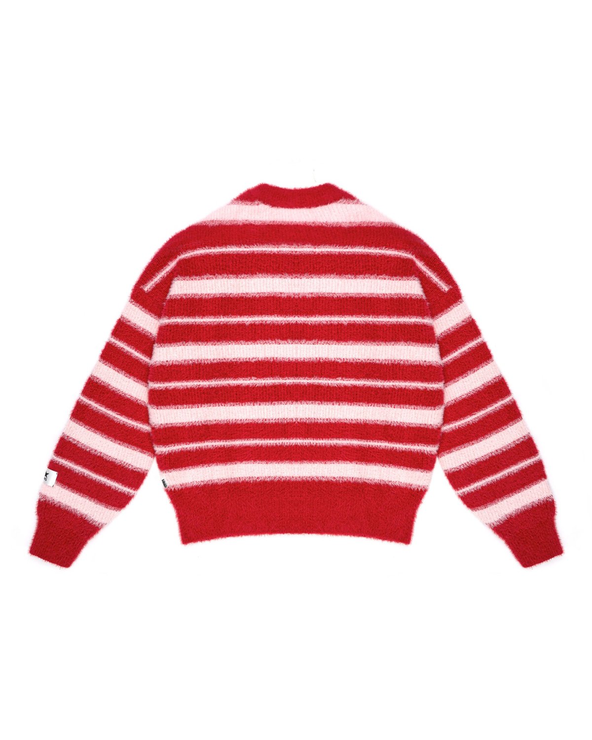 Levents® Striped Fur Knit Boxy Sweater 條紋毛絨針織寬版毛衣