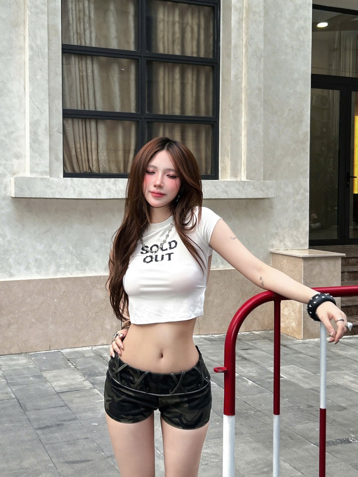 KILLSYSTEM SOLD OUT Backless Bodycon Crop Top
