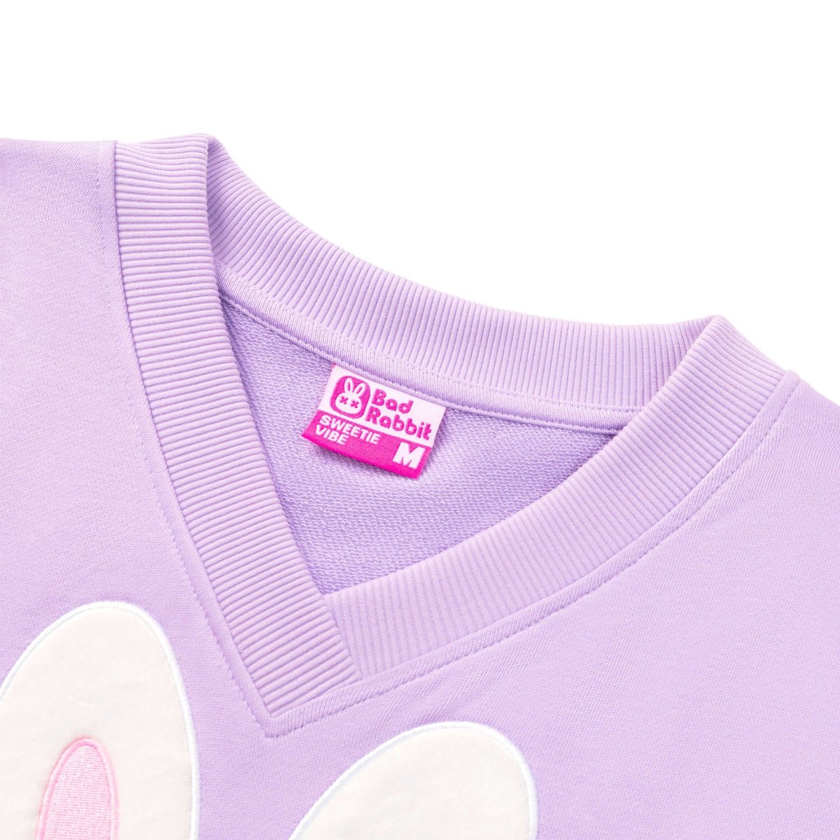 BAD RABBIT Purple You Boxy Oversized 毛衣