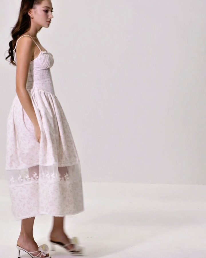 JUBIN FIONA DRESS 束身裙 杏色 A 字裙