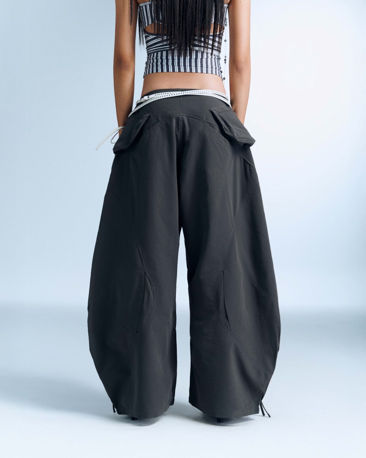 Bunnyhill Salvius Wide-Leg Pants Grey