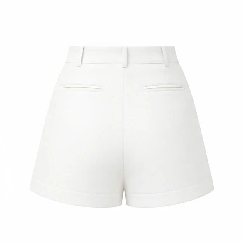 Sugar Crush Elegant High-Waisted A-Line Skorts