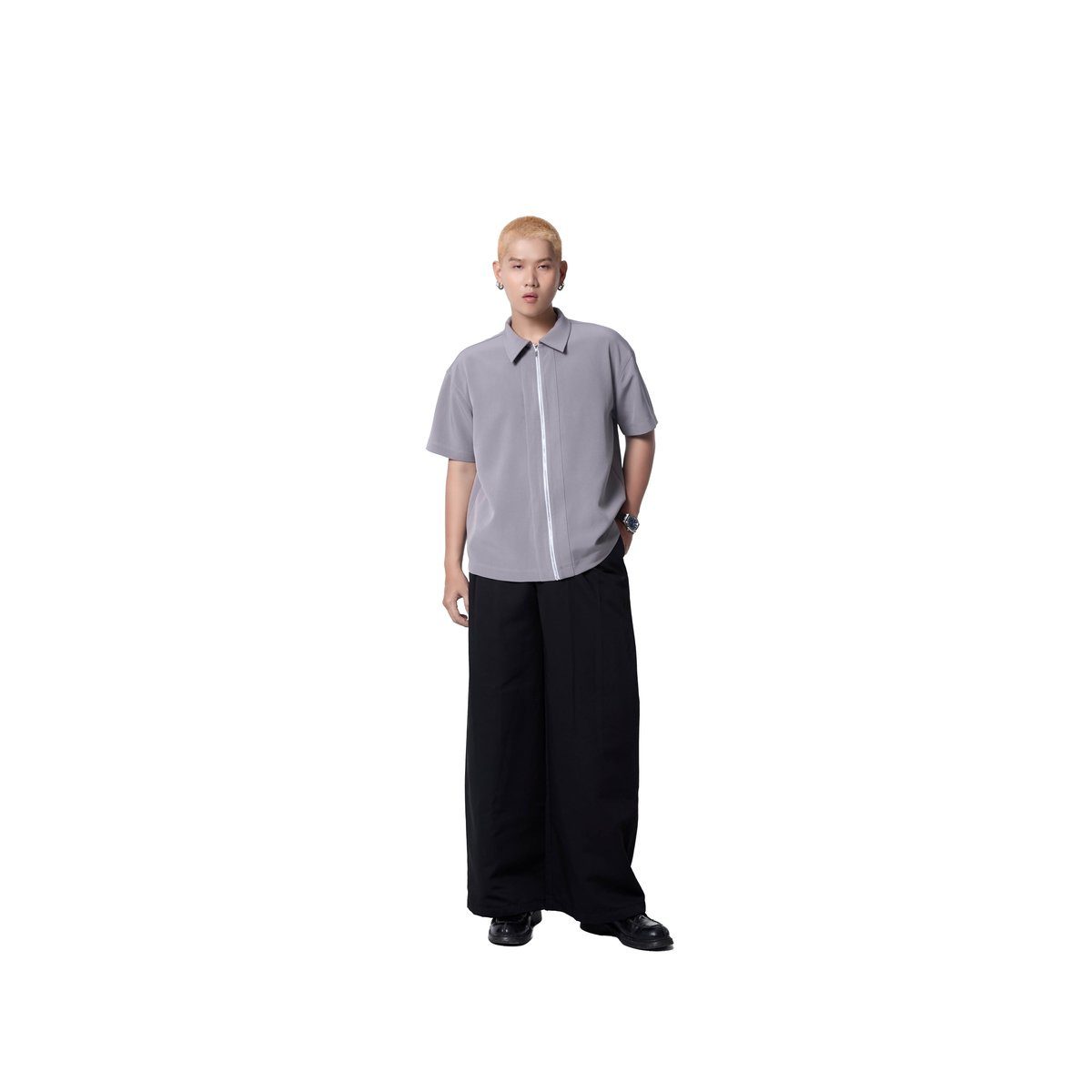 DUUSTU 'Trông Ngóng' Couple Look Collection 1 Pants - Black