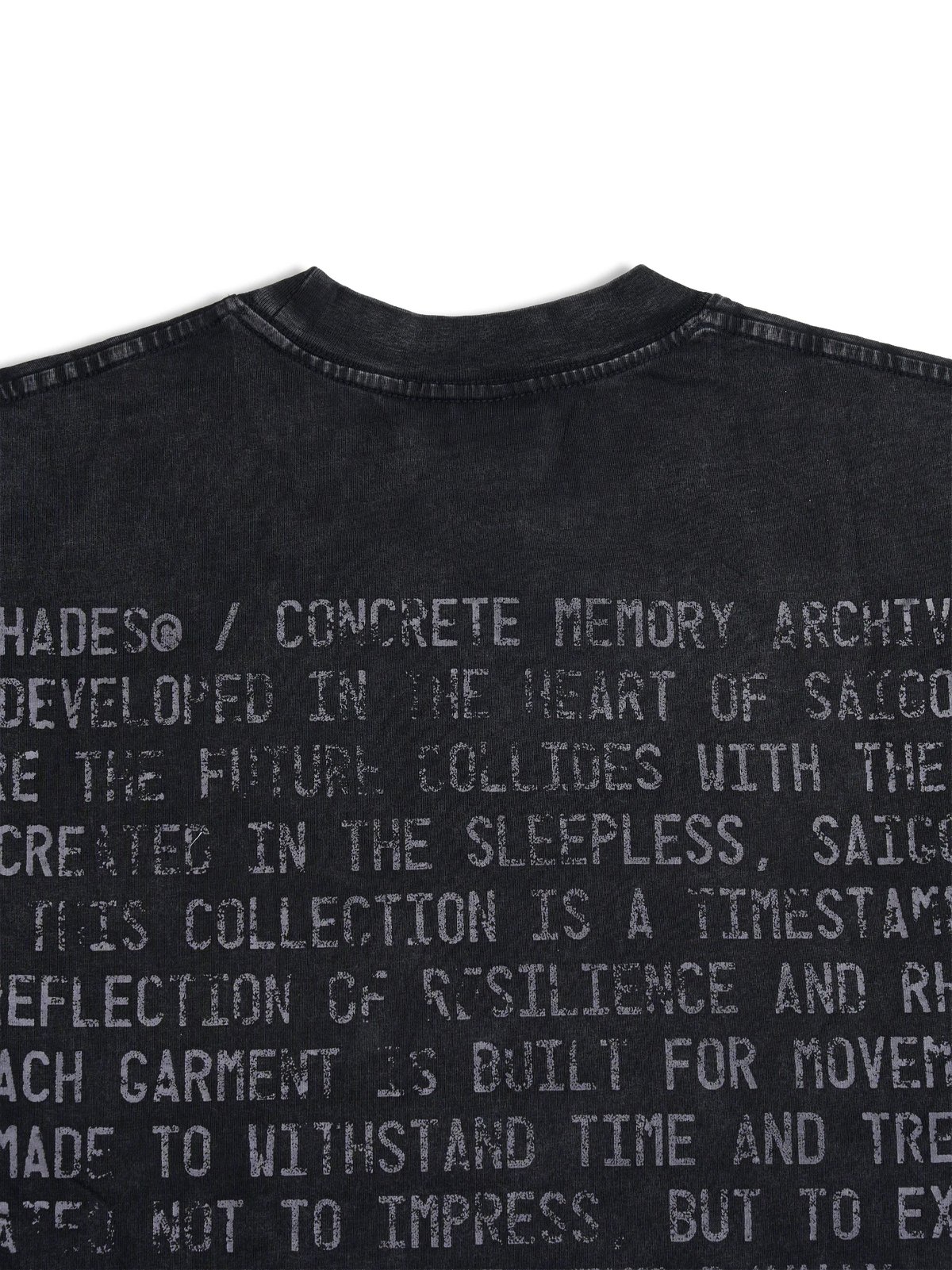 HADES Statement Wash Oversized Longsleeve T-Shirt