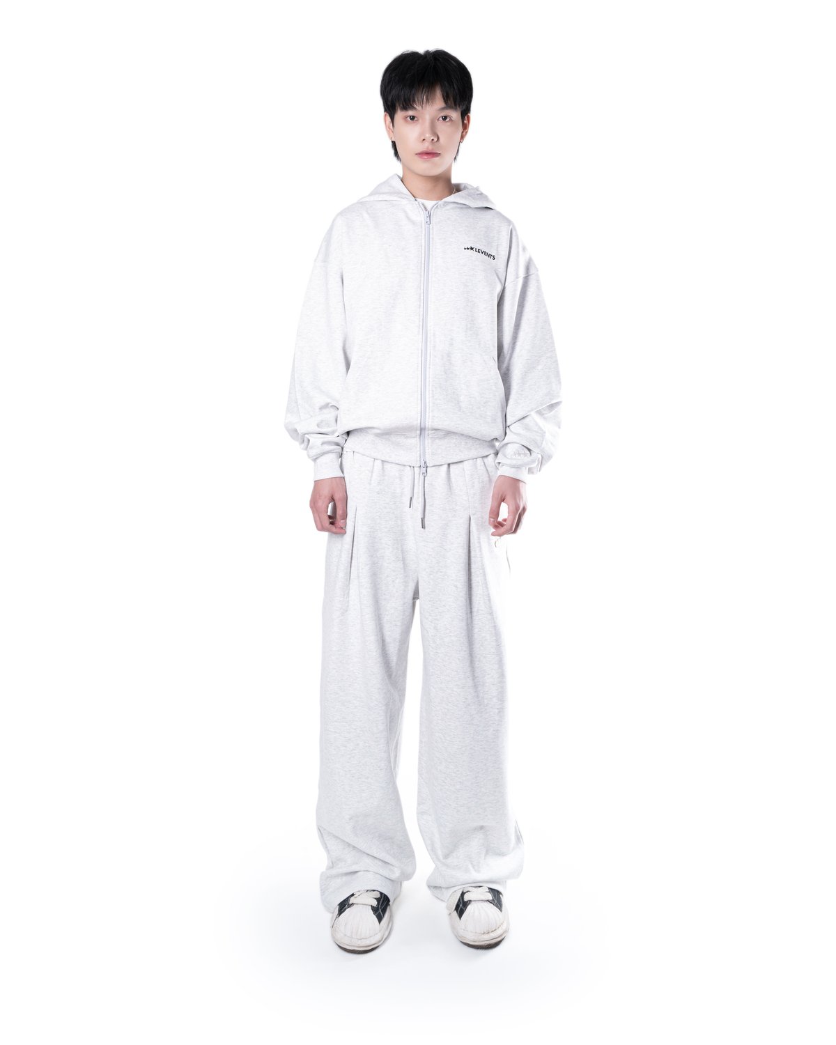 Levents® XL Logo Zipper Hoodie Boxy Fit