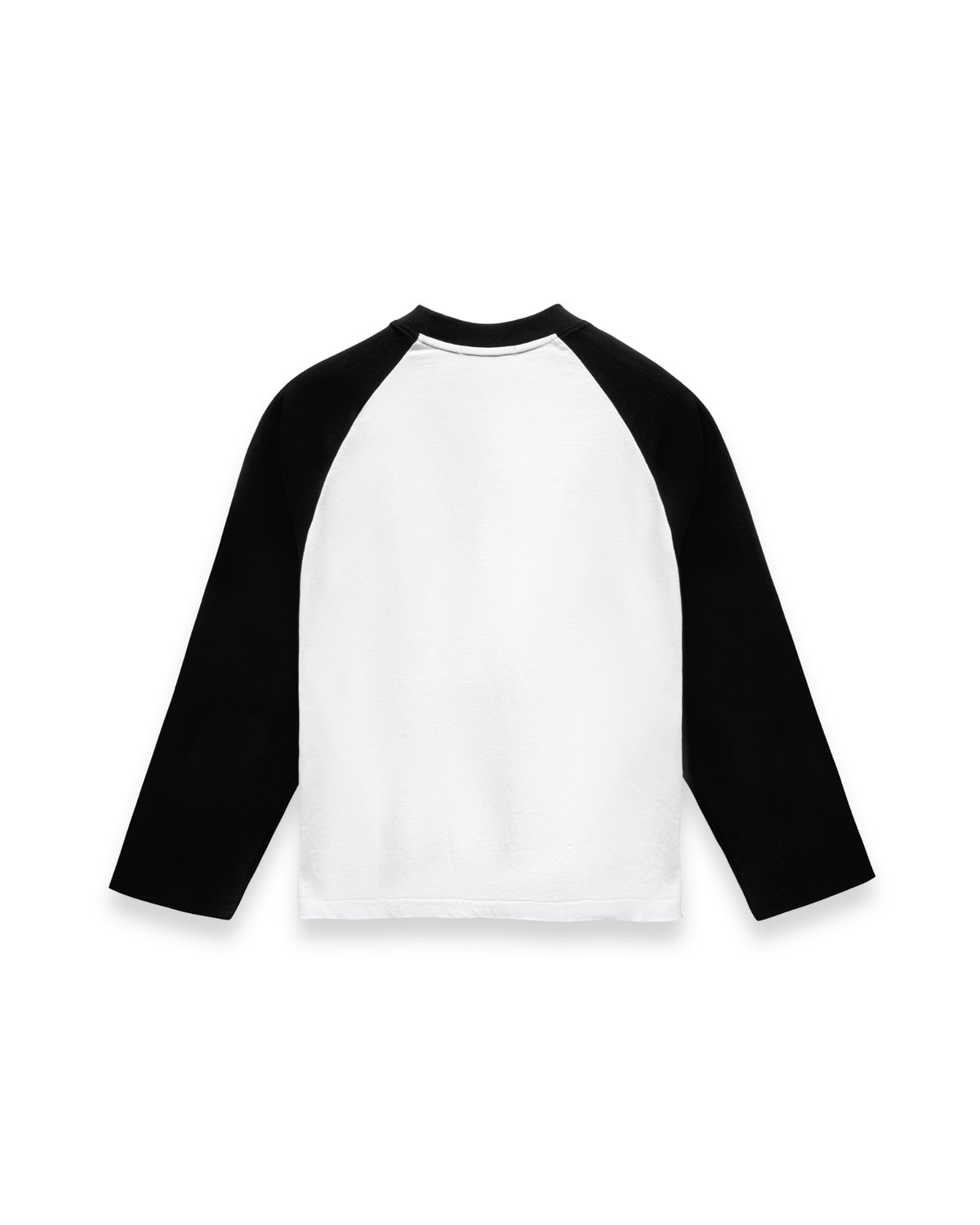 DIRTYCOINS Raglan Long Sleeve T-Shirt Faded Print