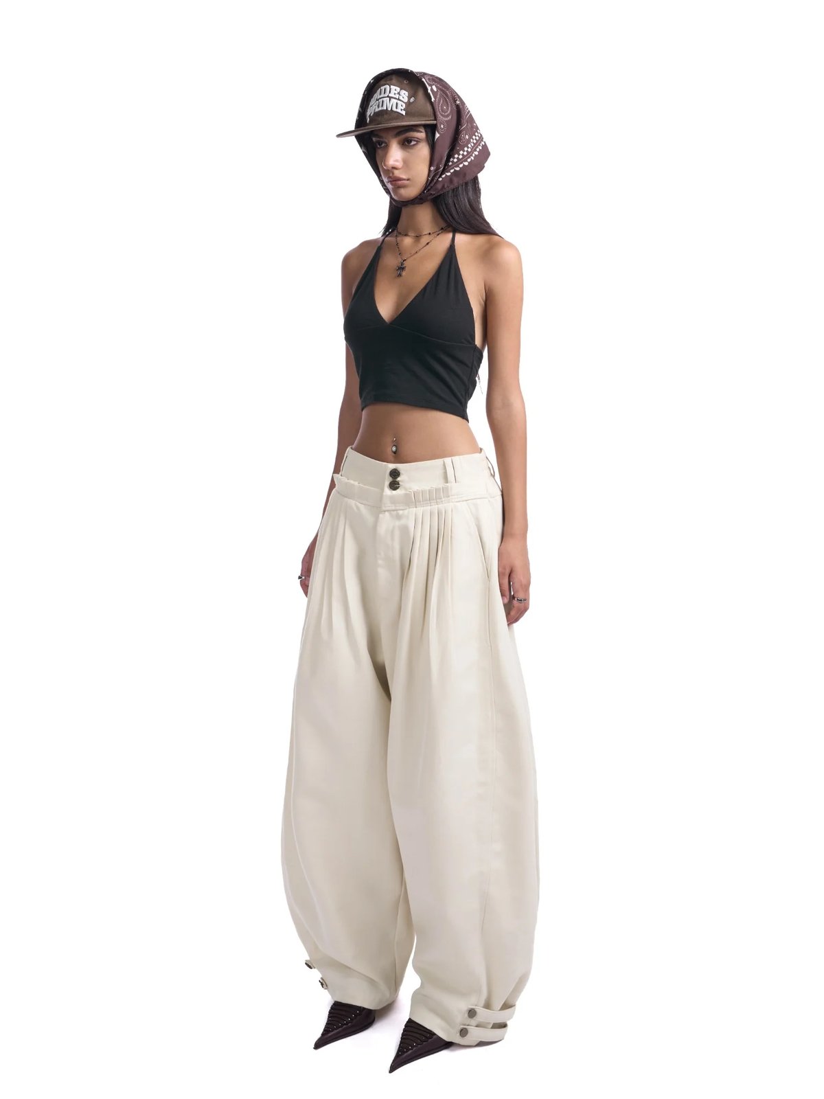 HADES VANDROS Khaki Pants - TAN