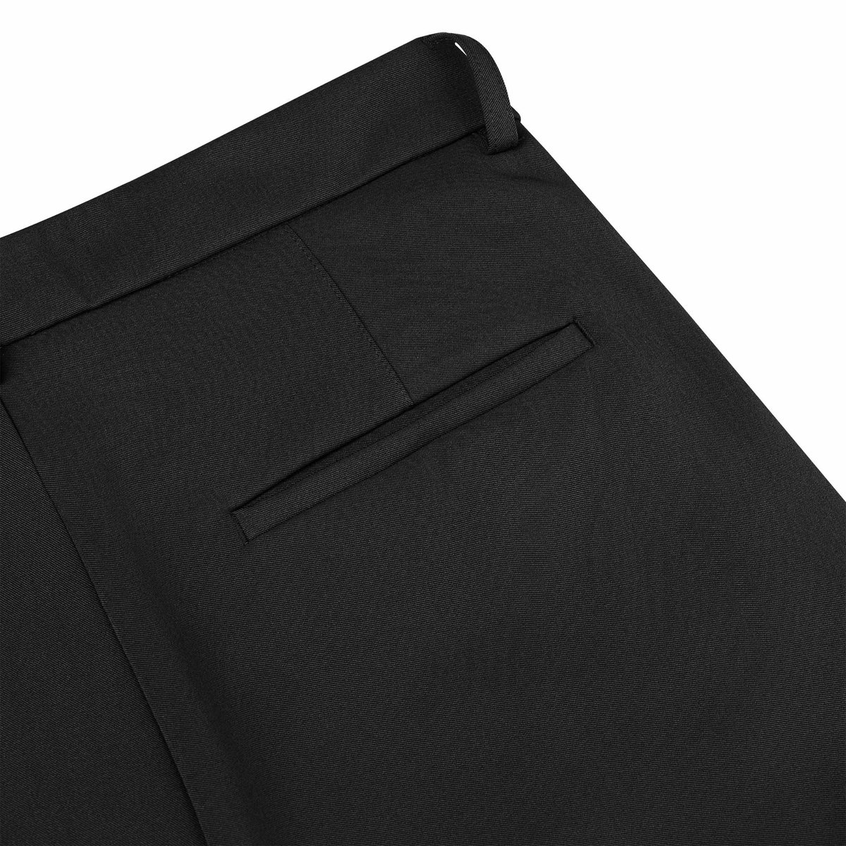 DIRTYCOINS Wide Metal Label Trouser Pants