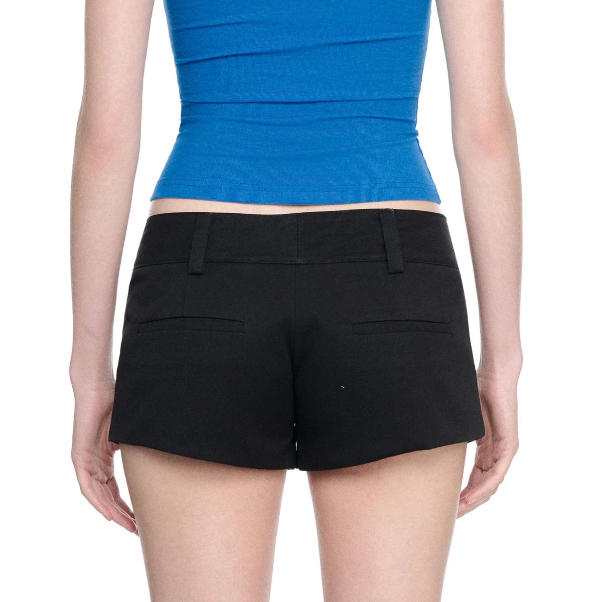 PUSH PUSH Charlie Slim Fit Low Rise Shorts - Black