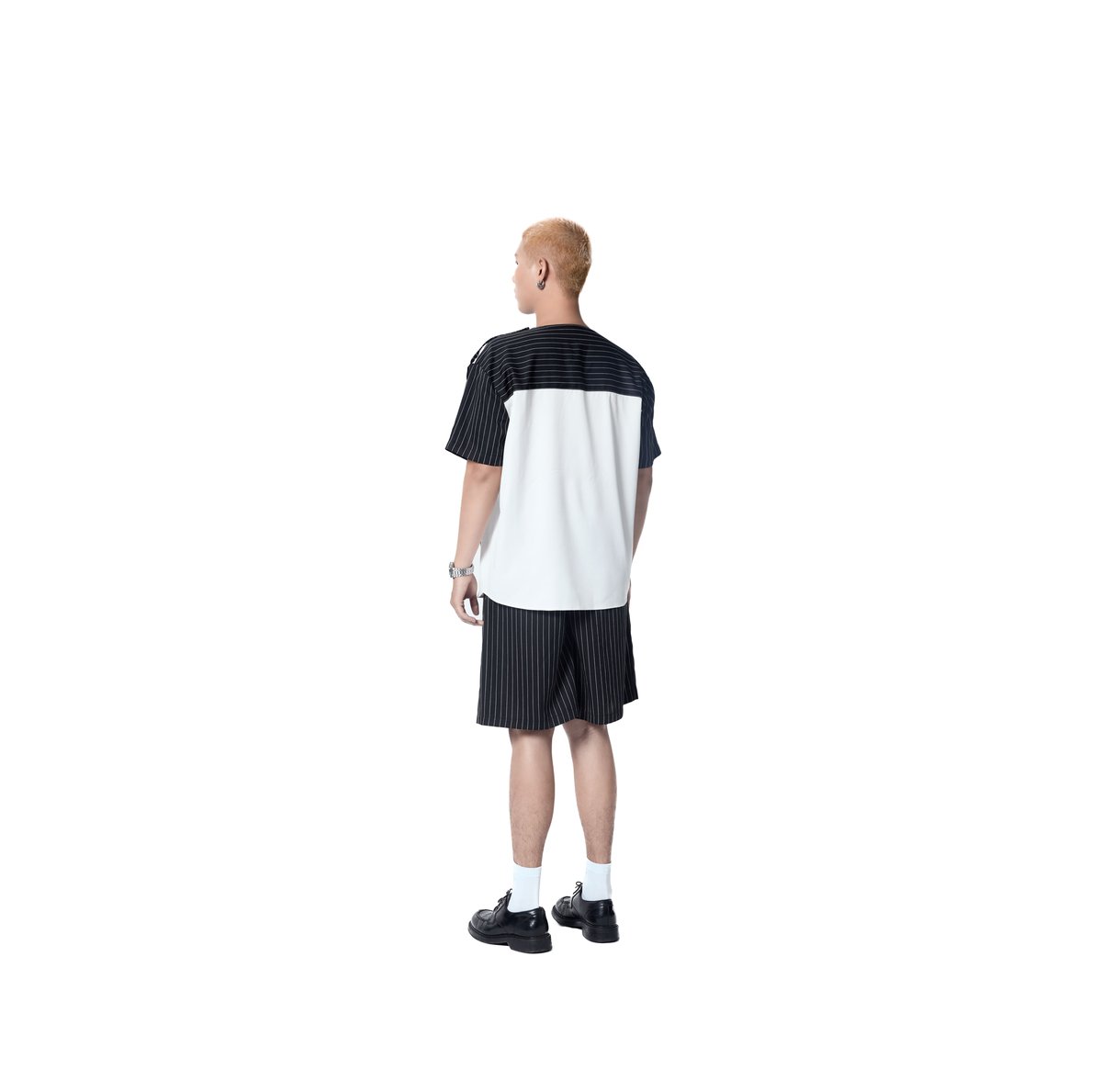 DUUSTU 'Tình Đầu' 情侶系列條紋長褲