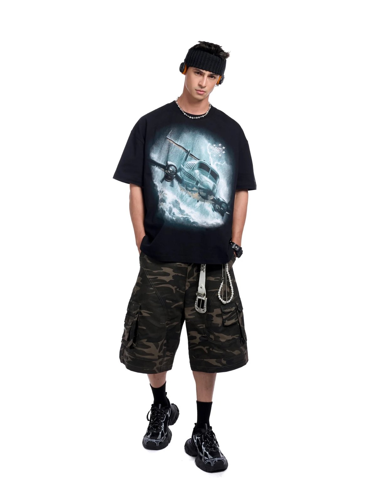 HADES Storm Rider 印花圖案 T-shirt