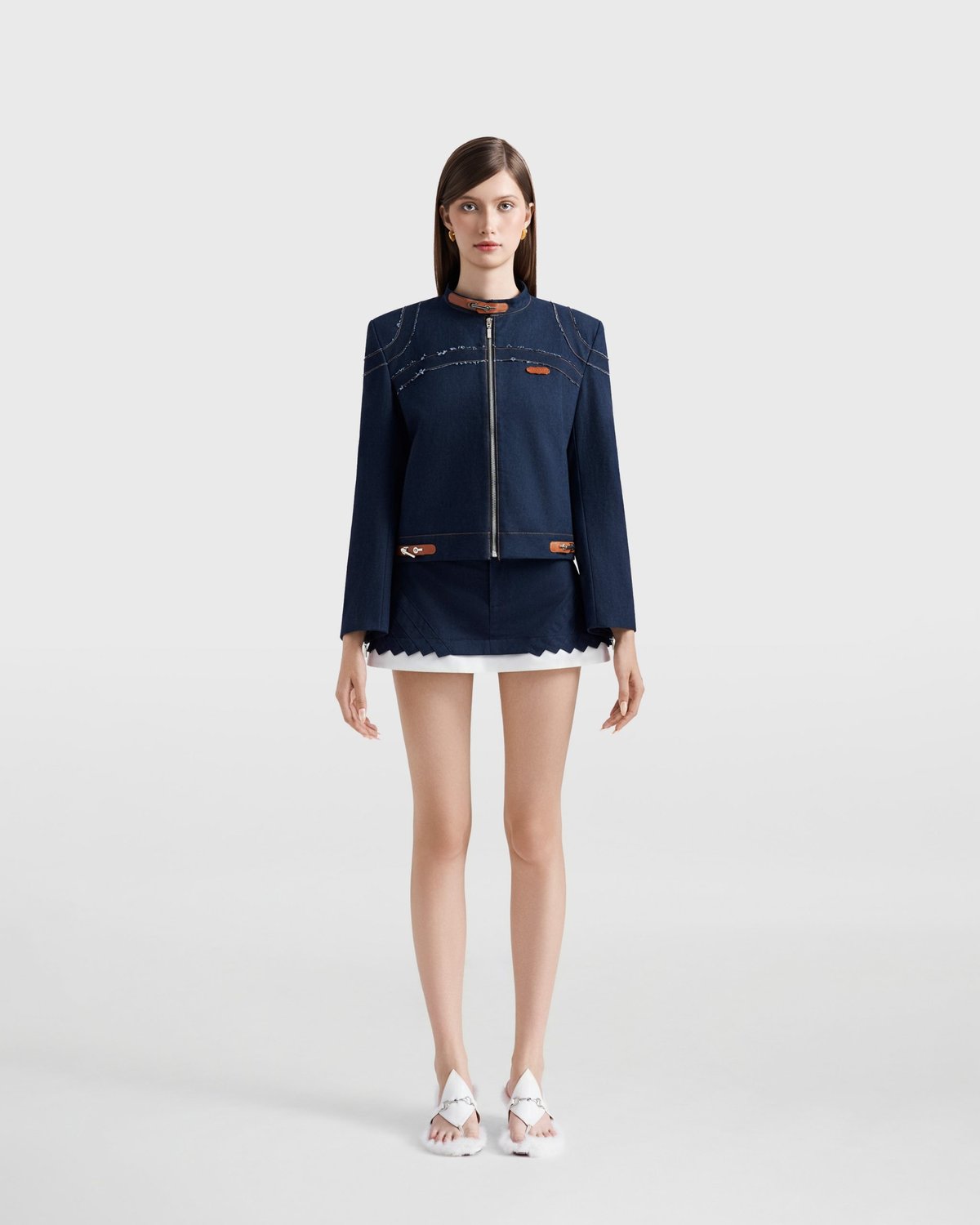 DEAR JOSÉ Passenger Princess Denim Mini Skirt