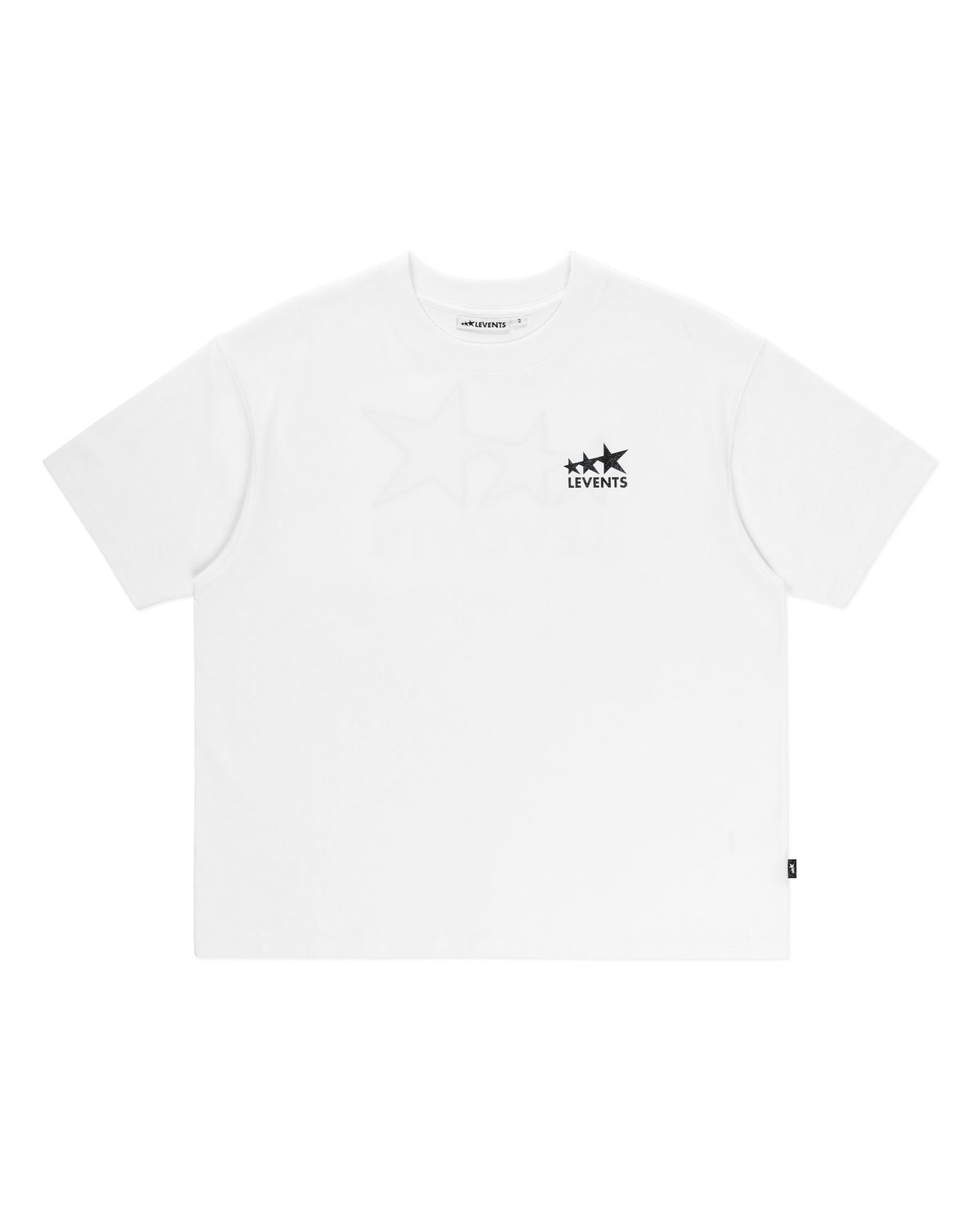 Levents® Blink Blink Signature Logo 半寬鬆 T-Shirt / 白色