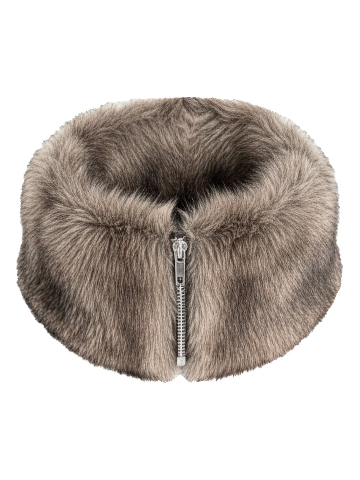 SISTERS Wide Faux Fur Choker