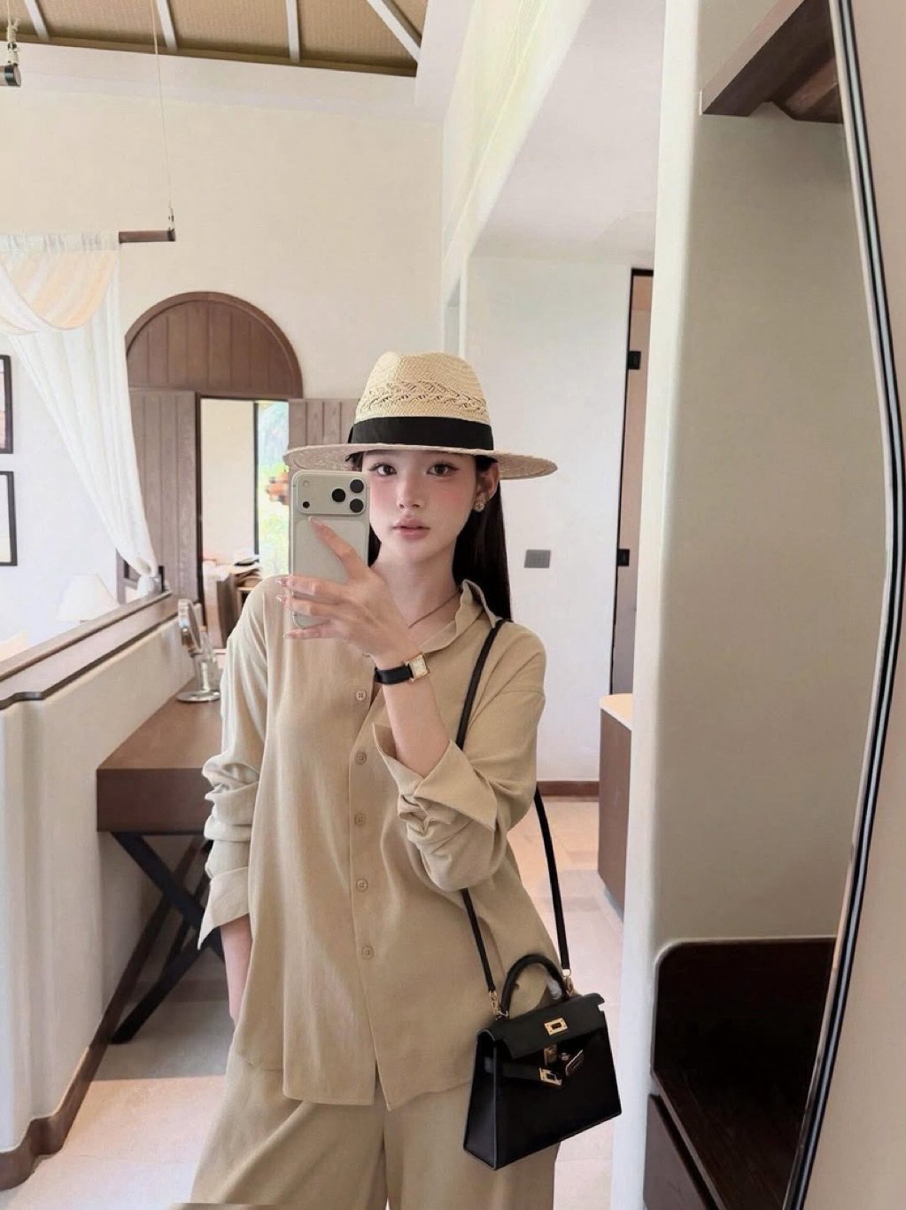 Chouchou Beige Claire Set