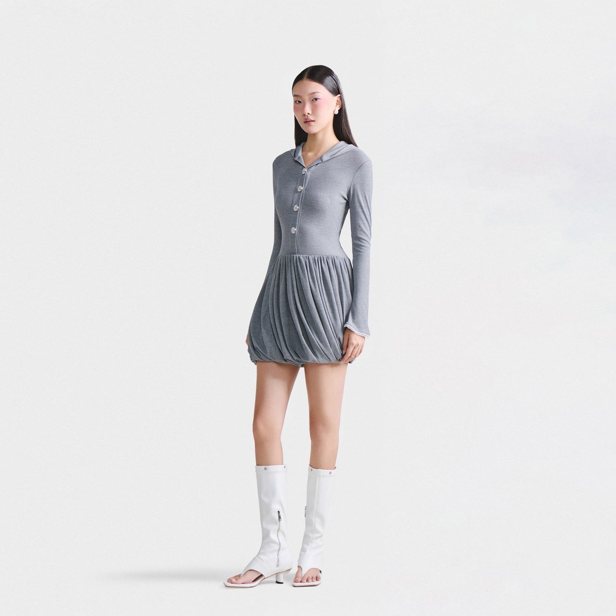 DEAR JOSÉ Artemis Dress with Hood