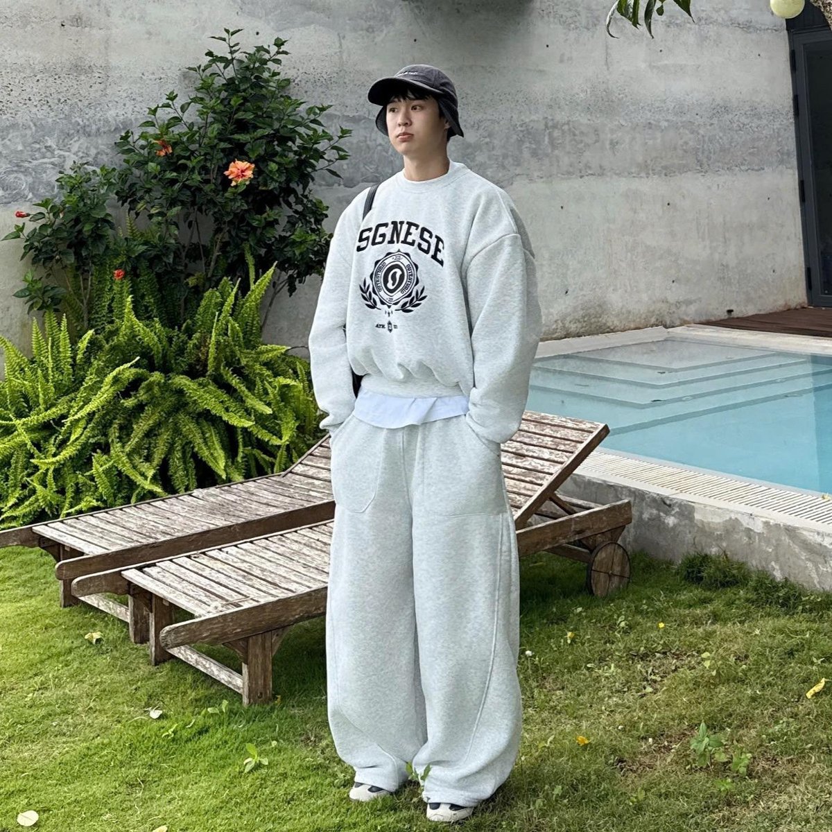 OUTERITY Classic Wide 寬版經典毛圈布寬褲