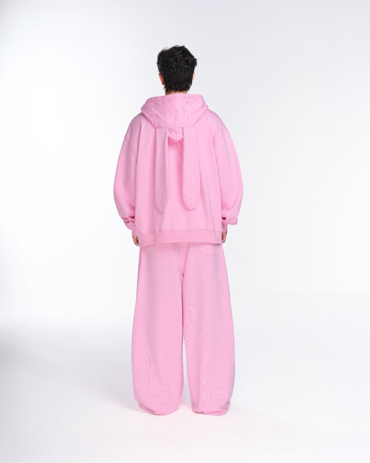 BAD RABBIT Pinkie Rabbit 粉色闊腿長褲