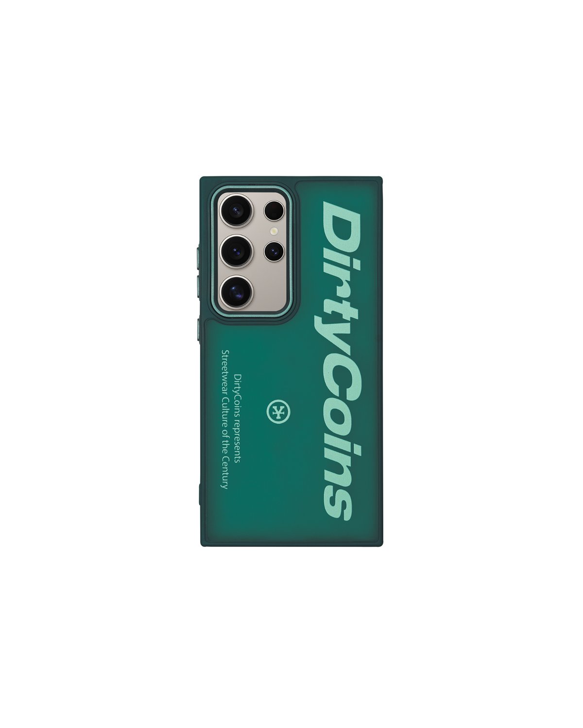 DIRTYCOINS Samsung Matte Logo Type 磨砂手機殼 - 綠色