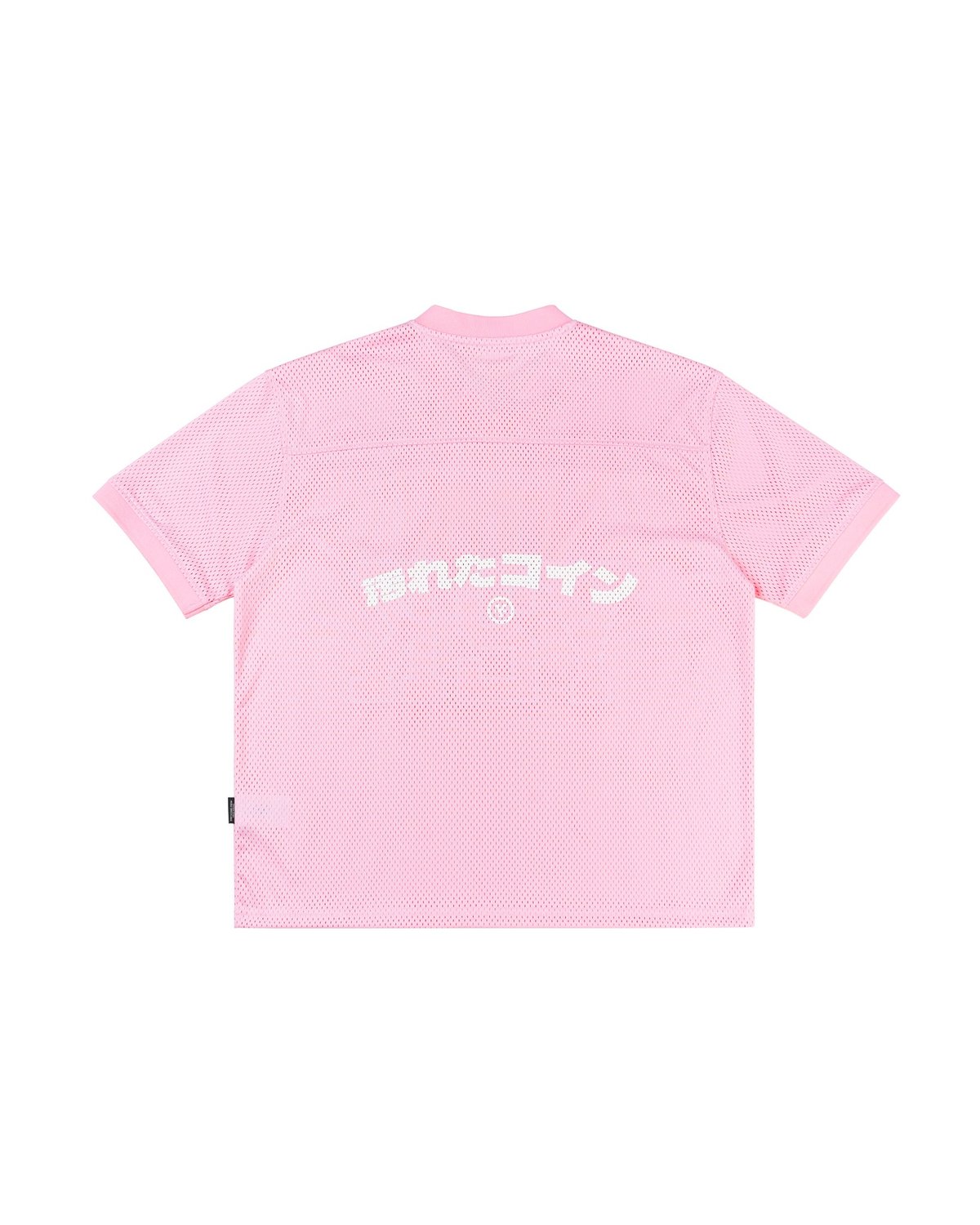 DIRTYCOINS Y2K 足球風網眼球衣 T-shirt