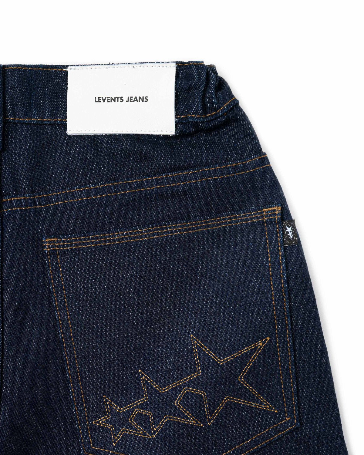 Levents® Raw Denim Stitch Jorts 原色丹寧刺繡牛仔短褲