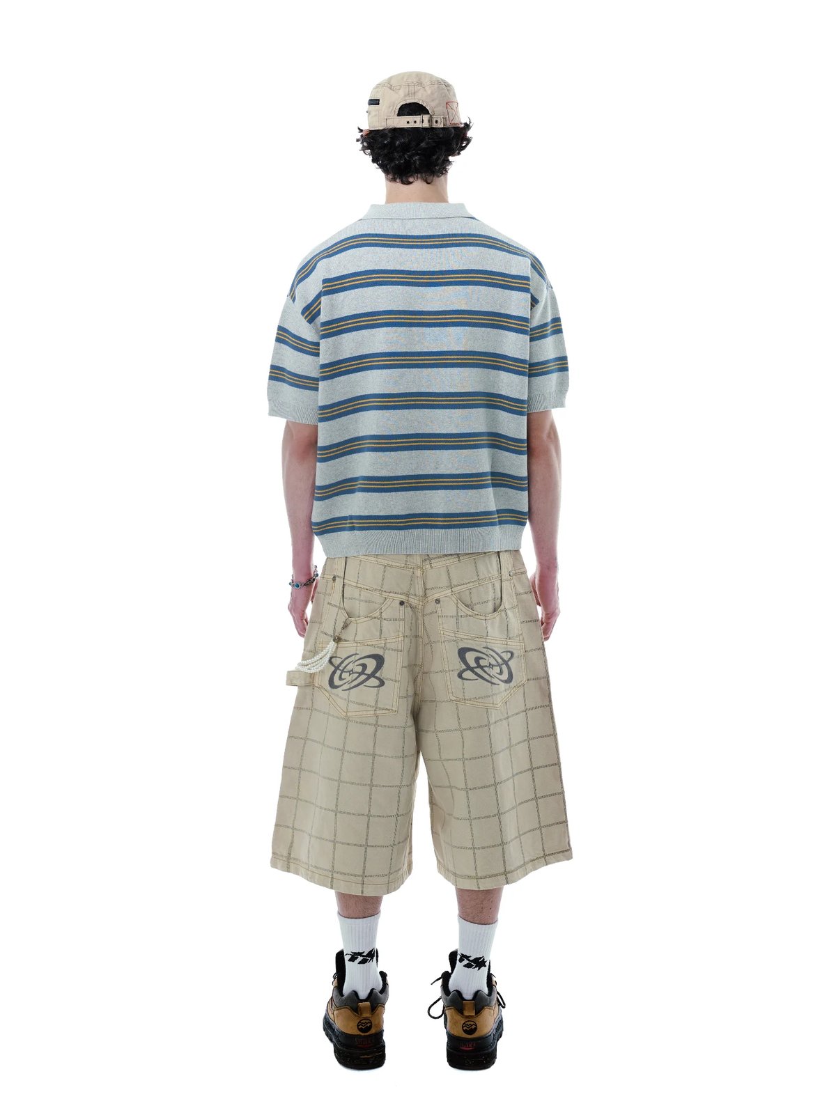 HADES Webby Canvas Shorts - Tan