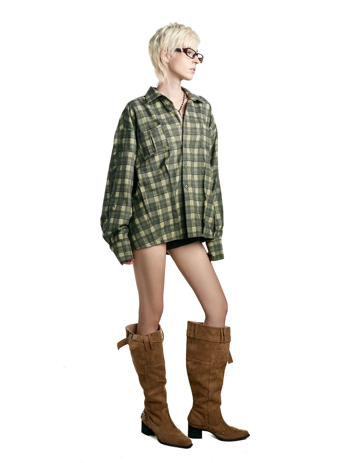 HADES Gridlock Flannel Shirt