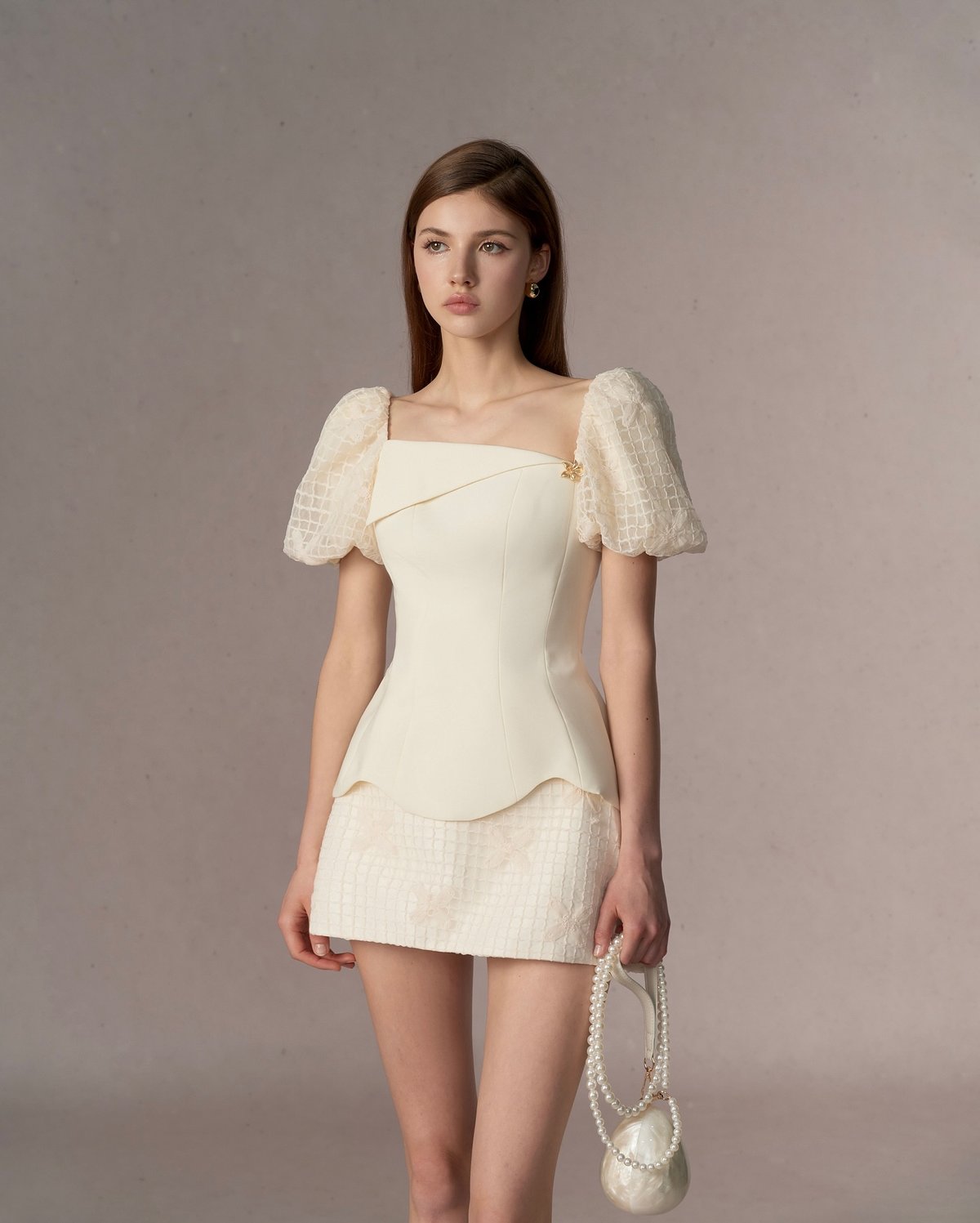 REDBEAN Flora Top and Skirt Set