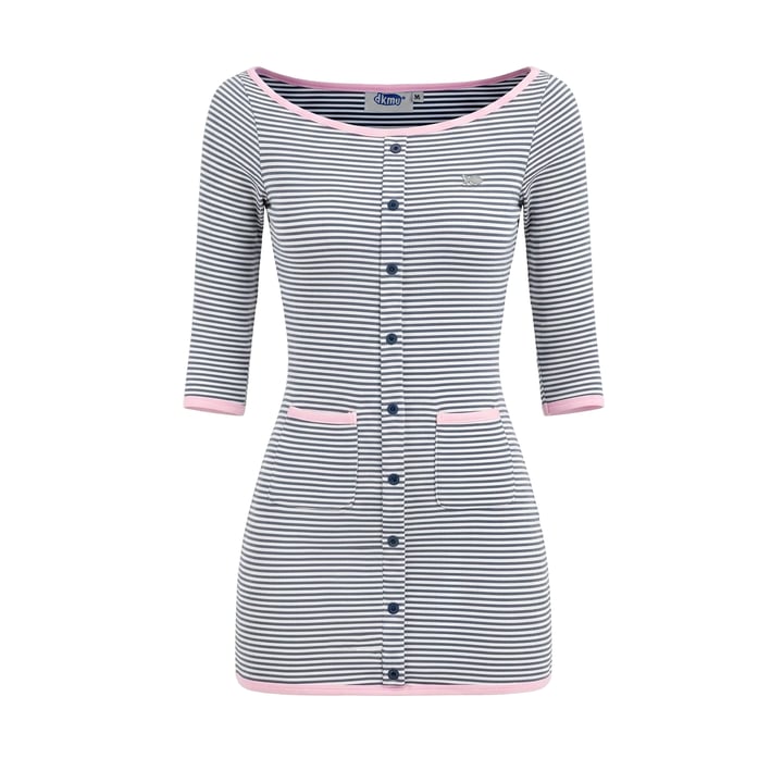 DKMV Brittany Dress 灰粉色條紋顯瘦連身裙
