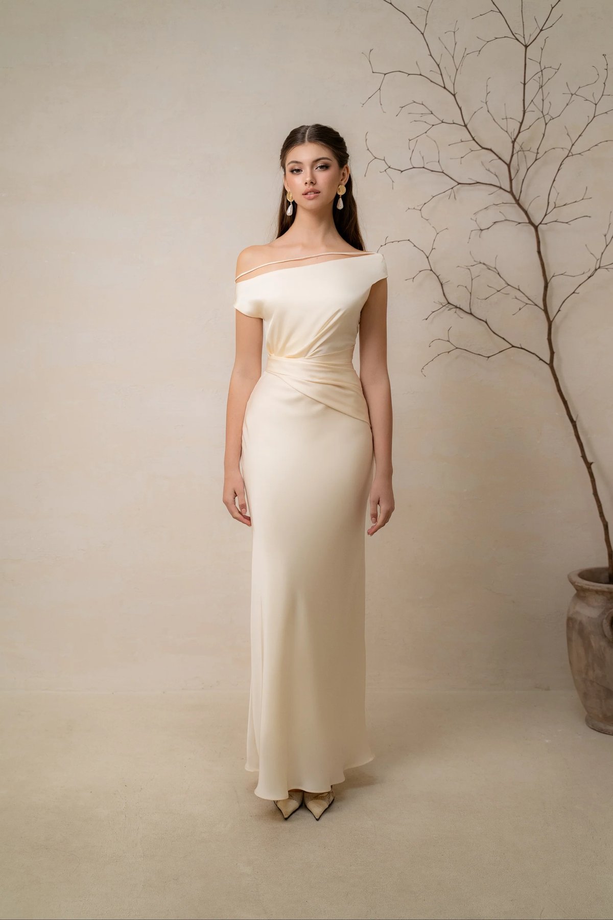 KISSERINE IVY Silk Dress