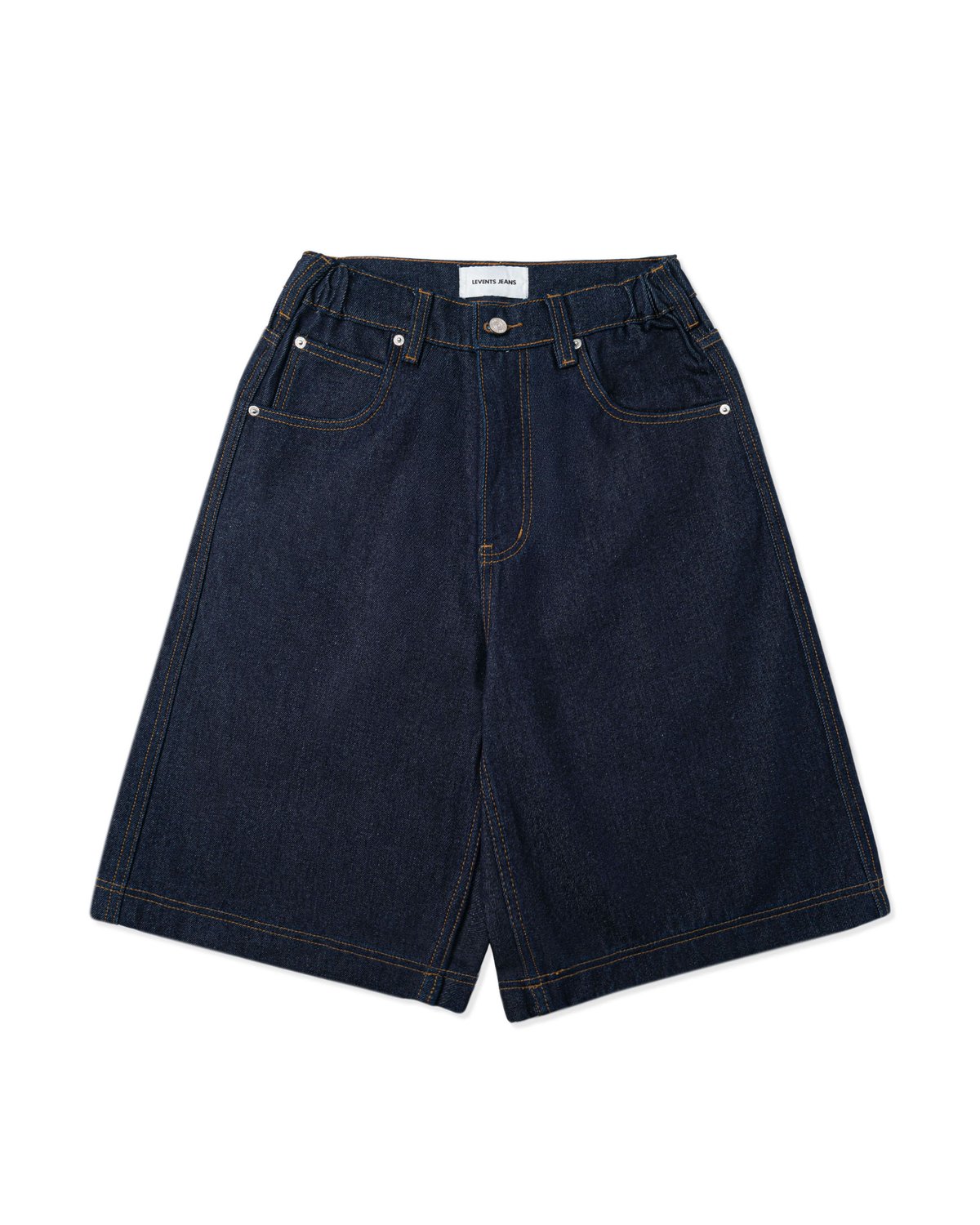 Levents® Raw Denim Stitch Jorts 原色丹寧刺繡牛仔短褲
