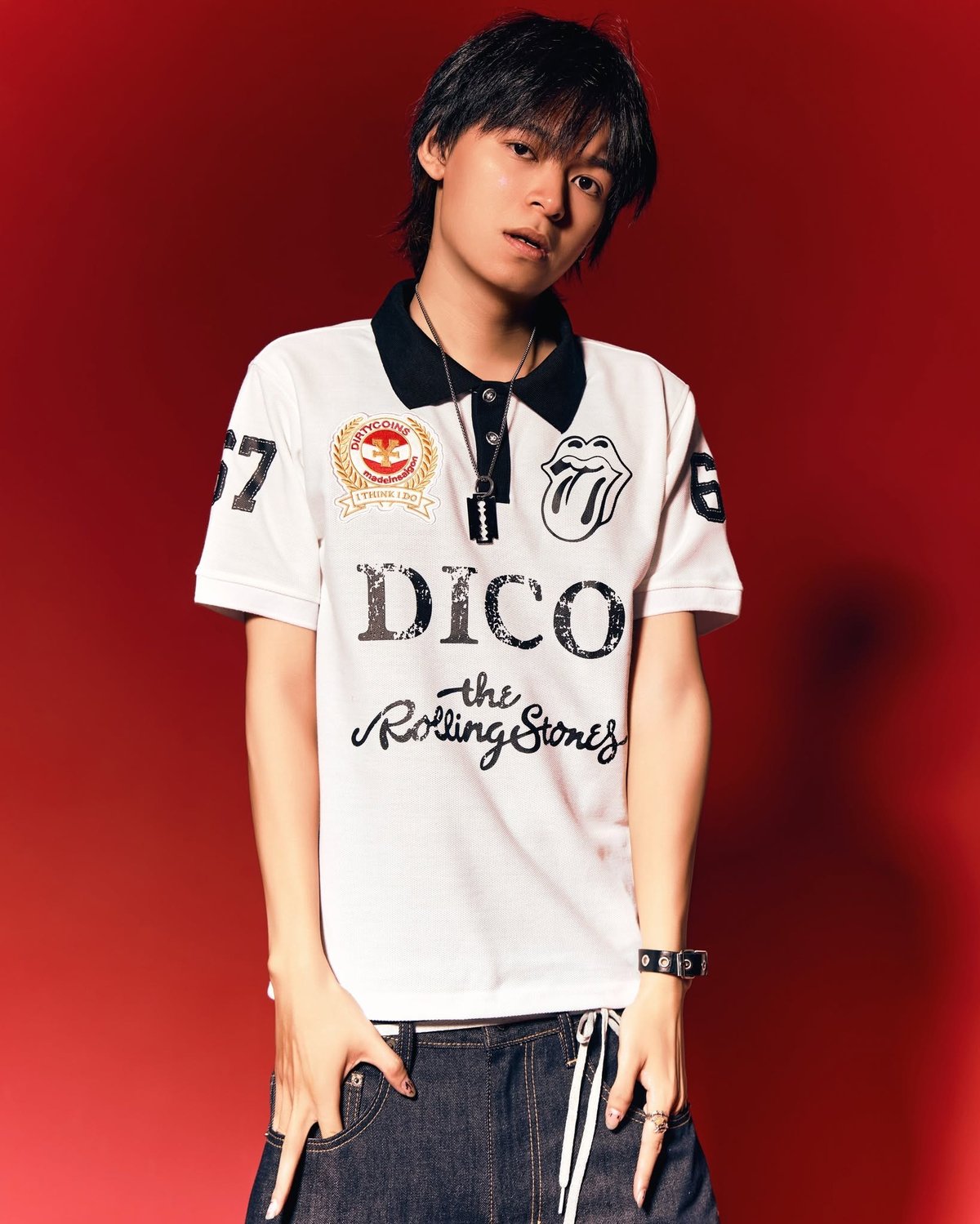 DIRTYCOINS DCxRS Classic Patches Polo Shirt