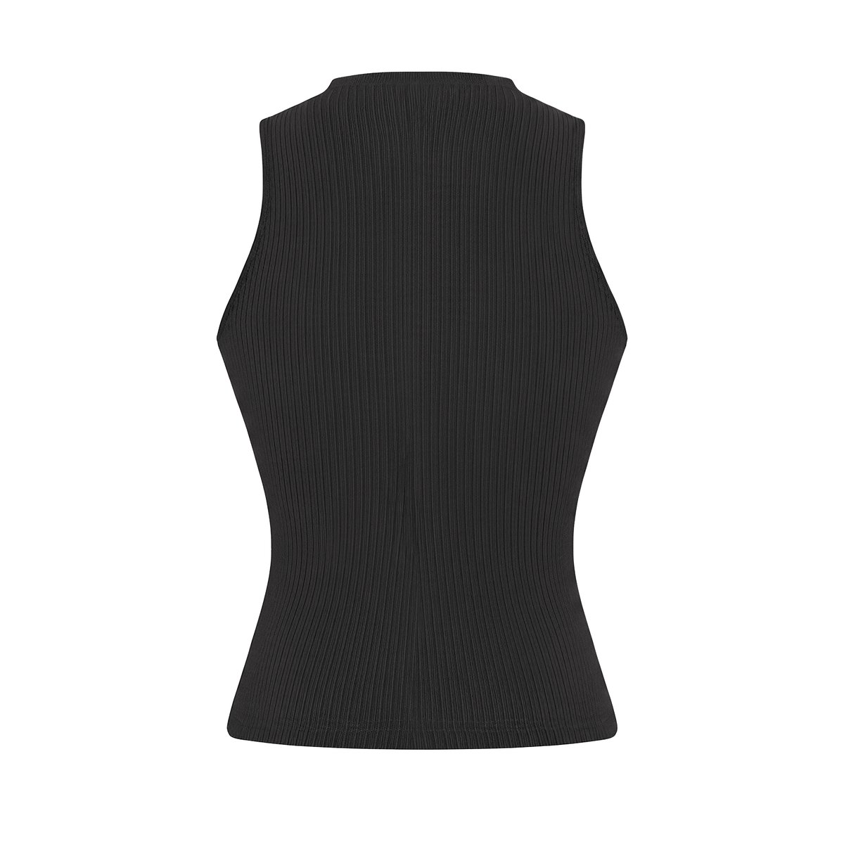 DKMV Karen High Neck Knit Tank Top